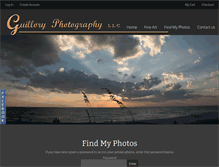 Tablet Screenshot of guilloryphotography.com